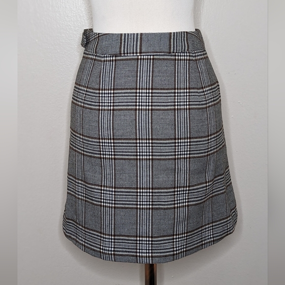 John Galt Plaid Emerson Mini Skirt - Picture 7 of 7